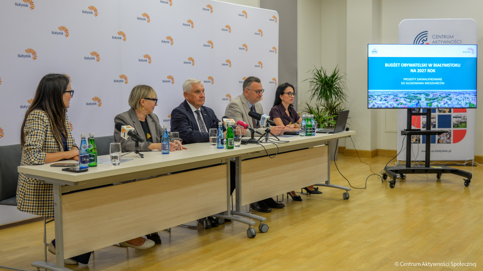 Konferencja prasowa - ogłoszenie listy projekt&oacute;w zakwalifikowanych do głosowania