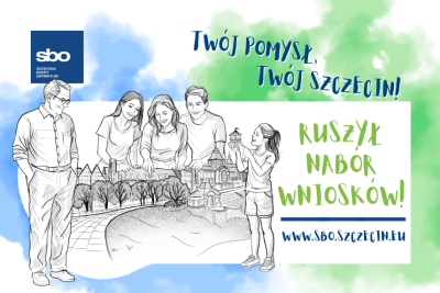 Grafika SBO z napisem: Ruszył nab&oacute;r wniosk&oacute;w!