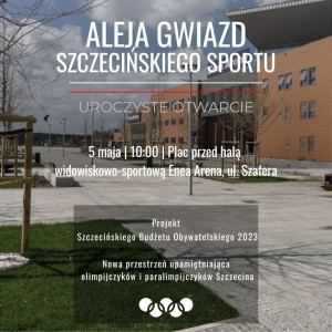 Zdjęcie z informacją o otwarciu